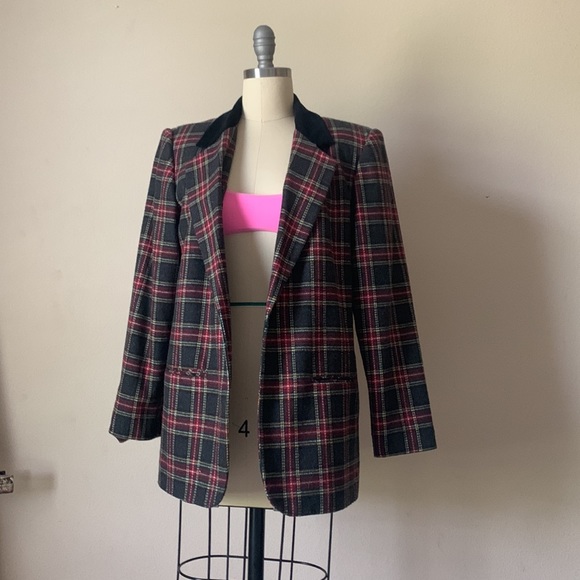 Super nice Vintage plaid blazer - Picture 5 of 5